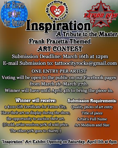 Tattoos - Frank Frazetta Art Contest - 100465